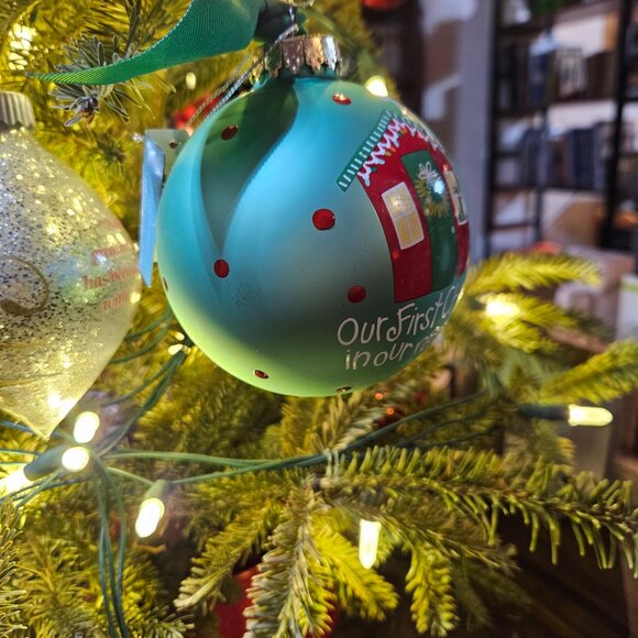 2024 Christmas Ball Ornament - Our First Christmas In Our New Home - Dillard's - Picture 8 of 9